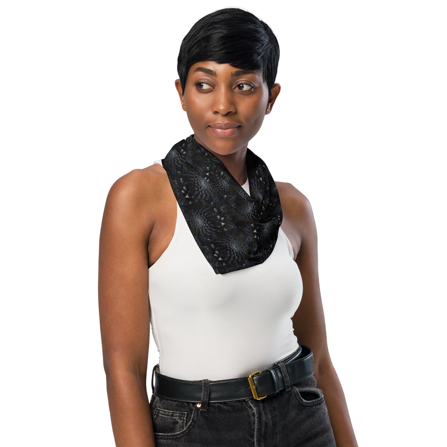 Scarf | Bandana - Streetwear - Black Dahlia Drama