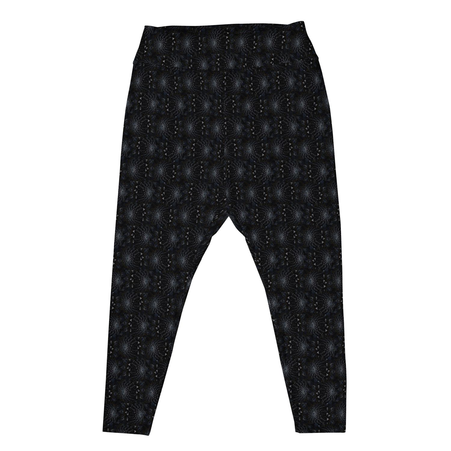 Unisex Leggings (plus size) - Black Dahlia Drama