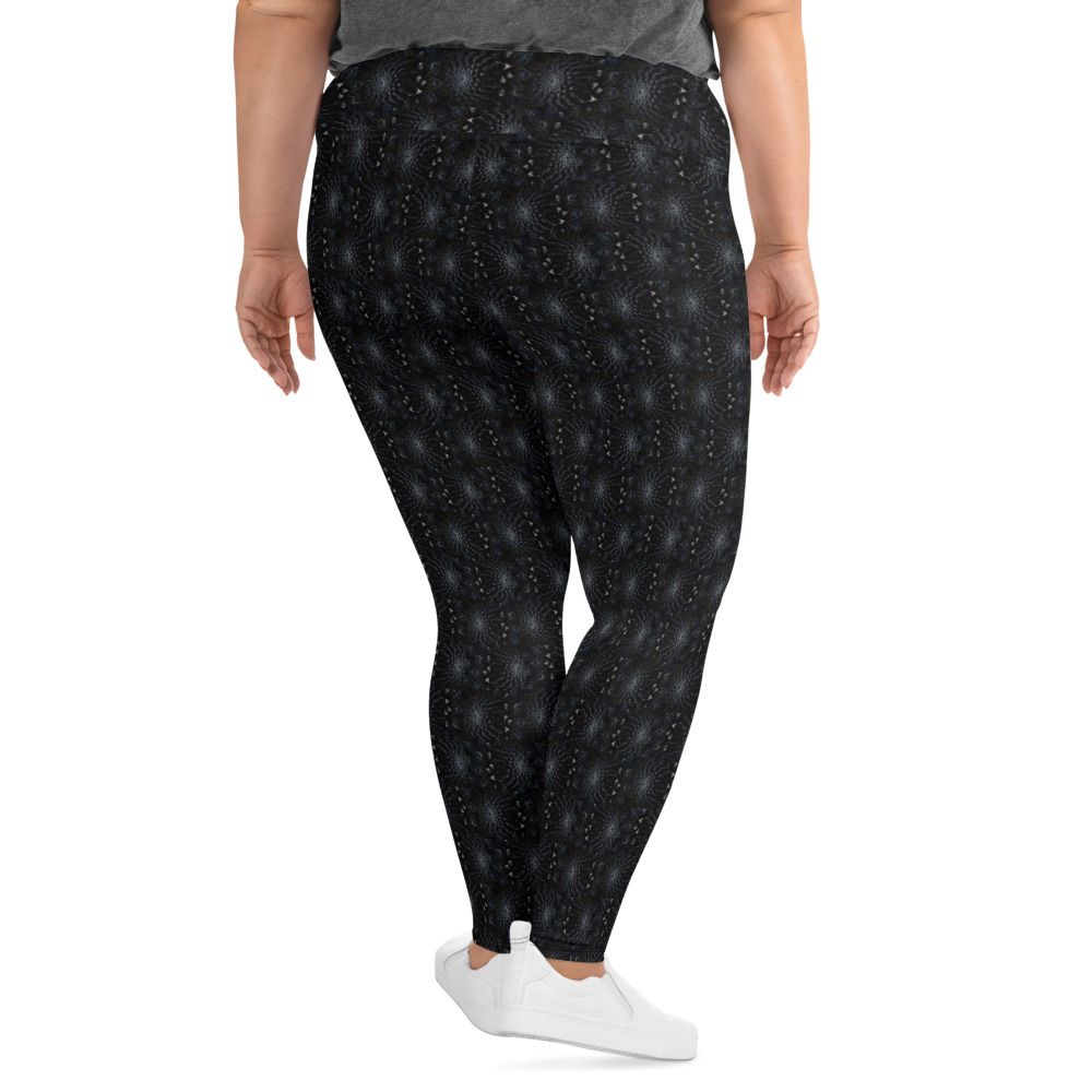 Unisex Leggings (plus size) - Black Dahlia Drama