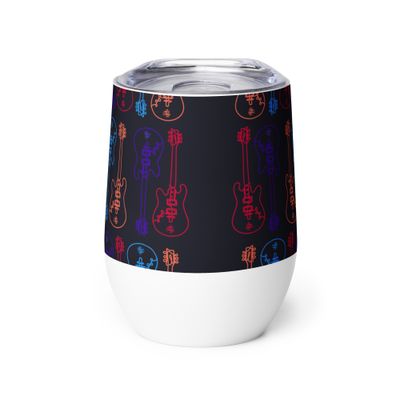 Wine tumbler - Studio Guitar - Black Sabbath