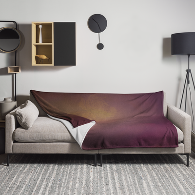 Throw Blanket - Peachy Keen Peonies