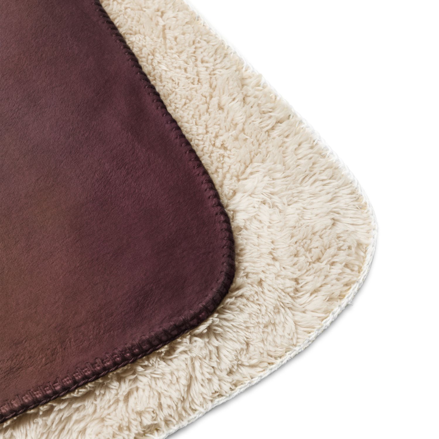 Sherpa Throw Blanket - Peachy Keen Peonies