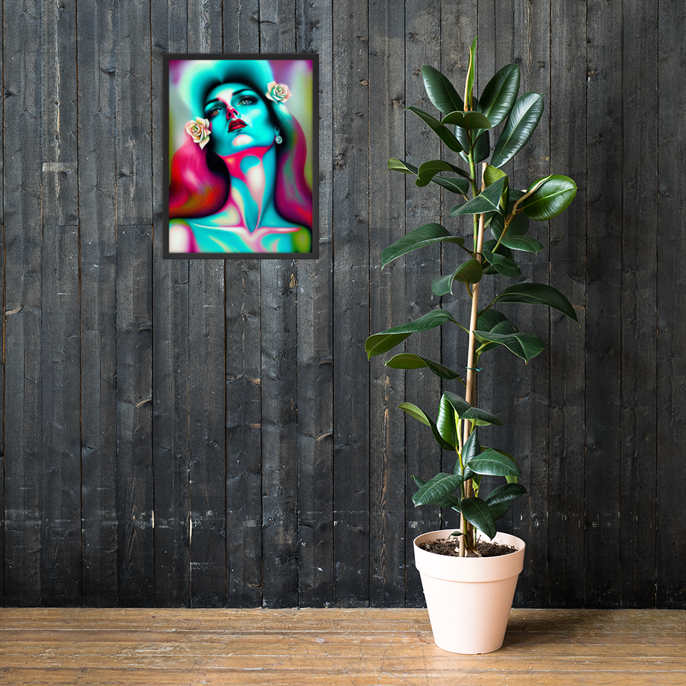 Framed Wall Art - Words Hurt