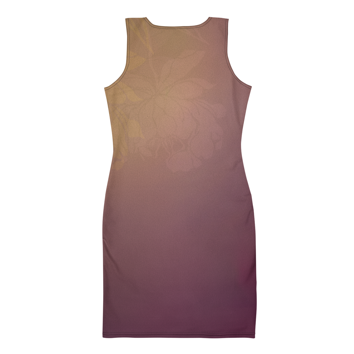 Dress Tank Bodycon - Peachy Keen Peonies