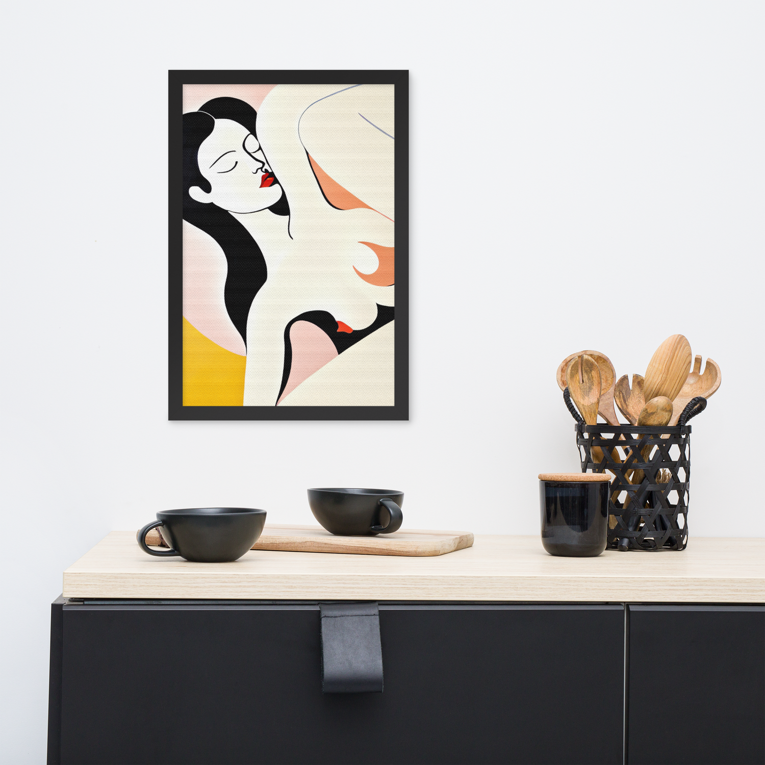Framed Wall Art - Femininity Resign