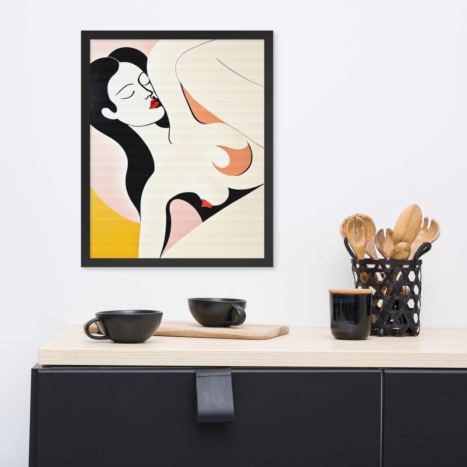 Framed Wall Art - Femininity Resign
