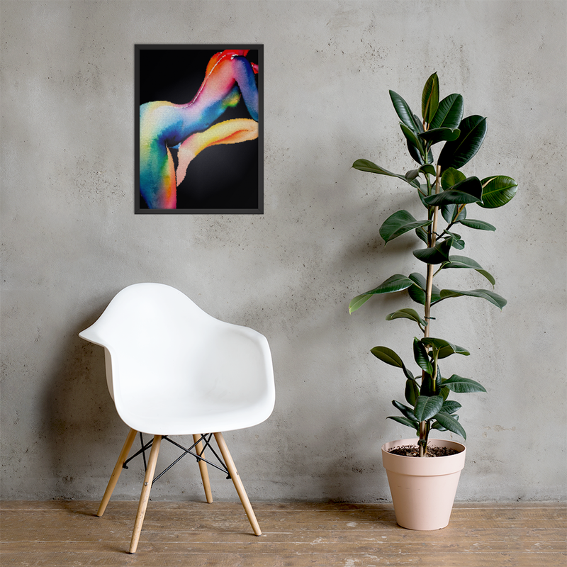 Framed Wall Art - Femininity Blossoming