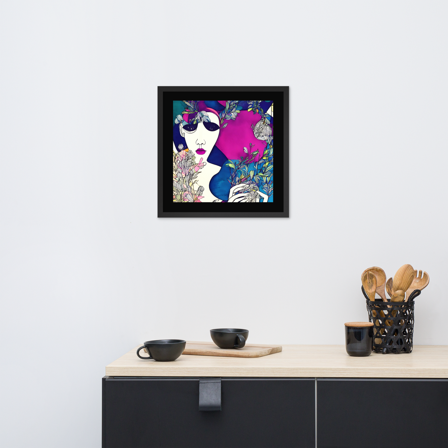 Framed Wall Art - Facial Vogue