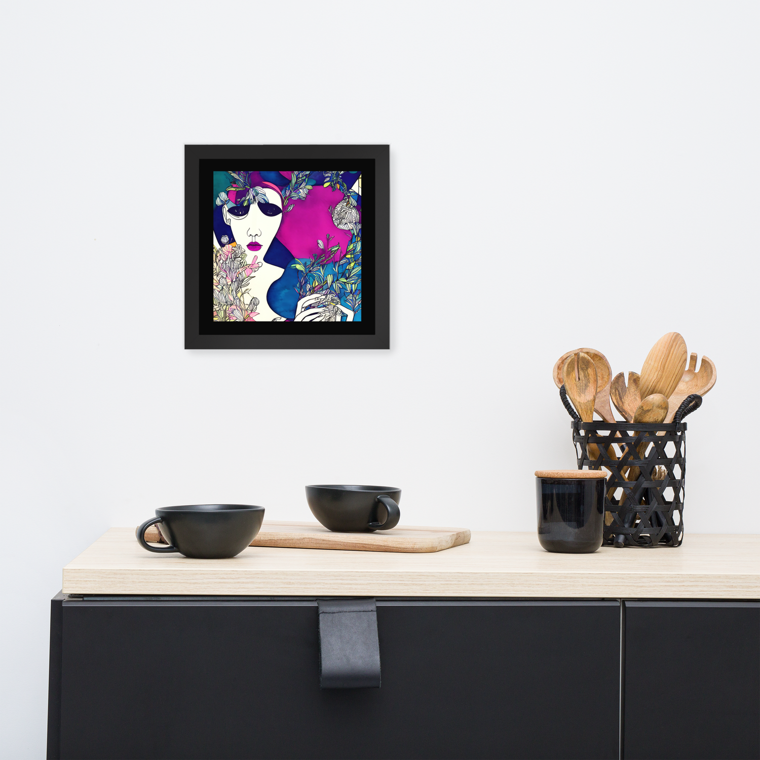 Framed Wall Art - Facial Vogue