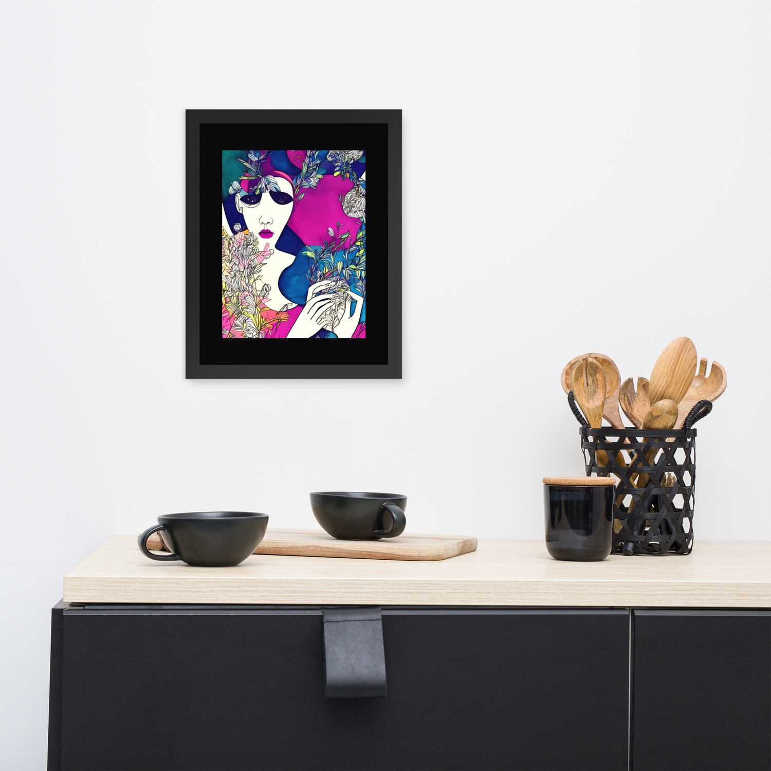 Framed Wall Art - Facial Vogue