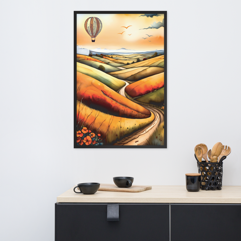 Framed Wall Art - Hidden Valley
