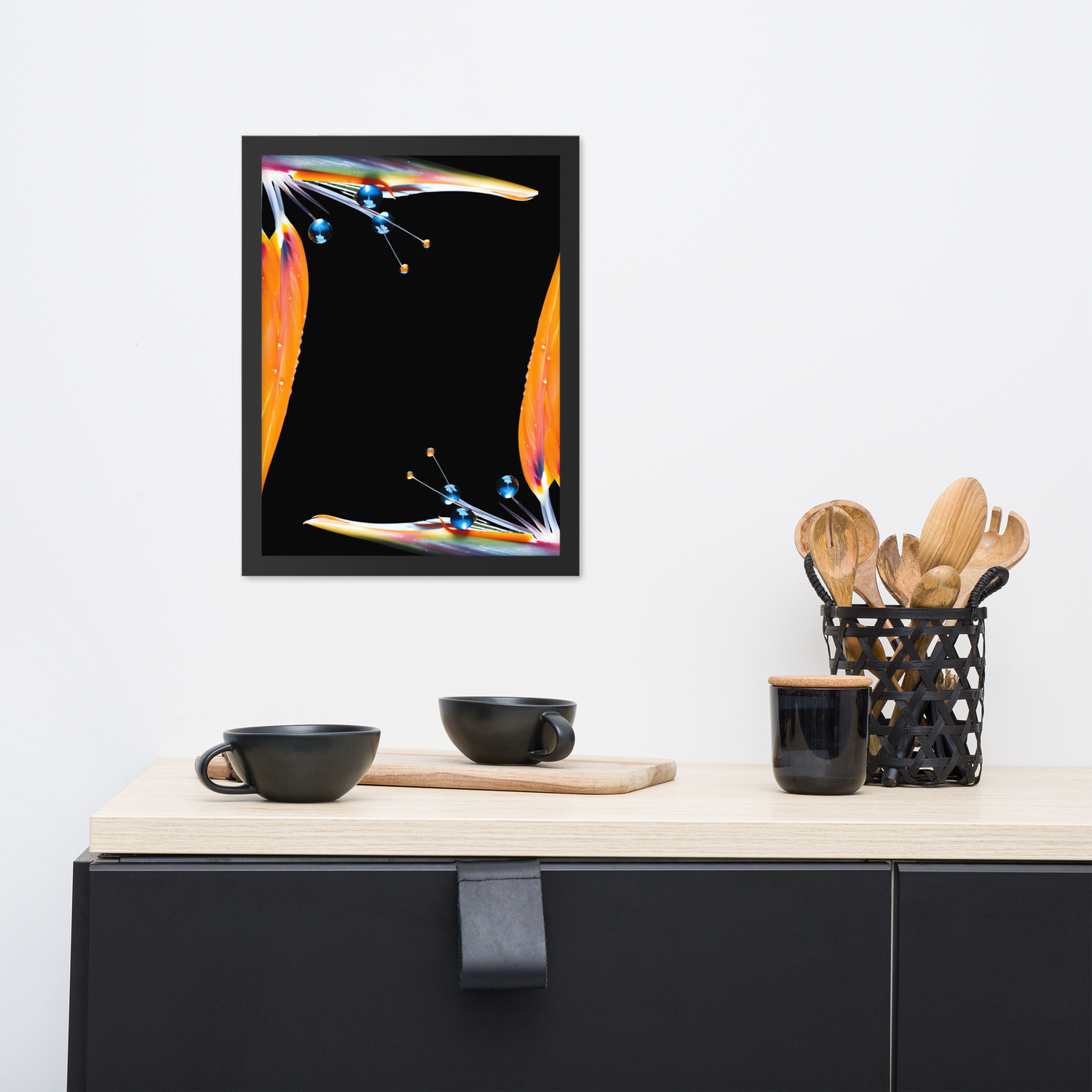 Framed Wall Art - Birds-Of-Paradise Flowers