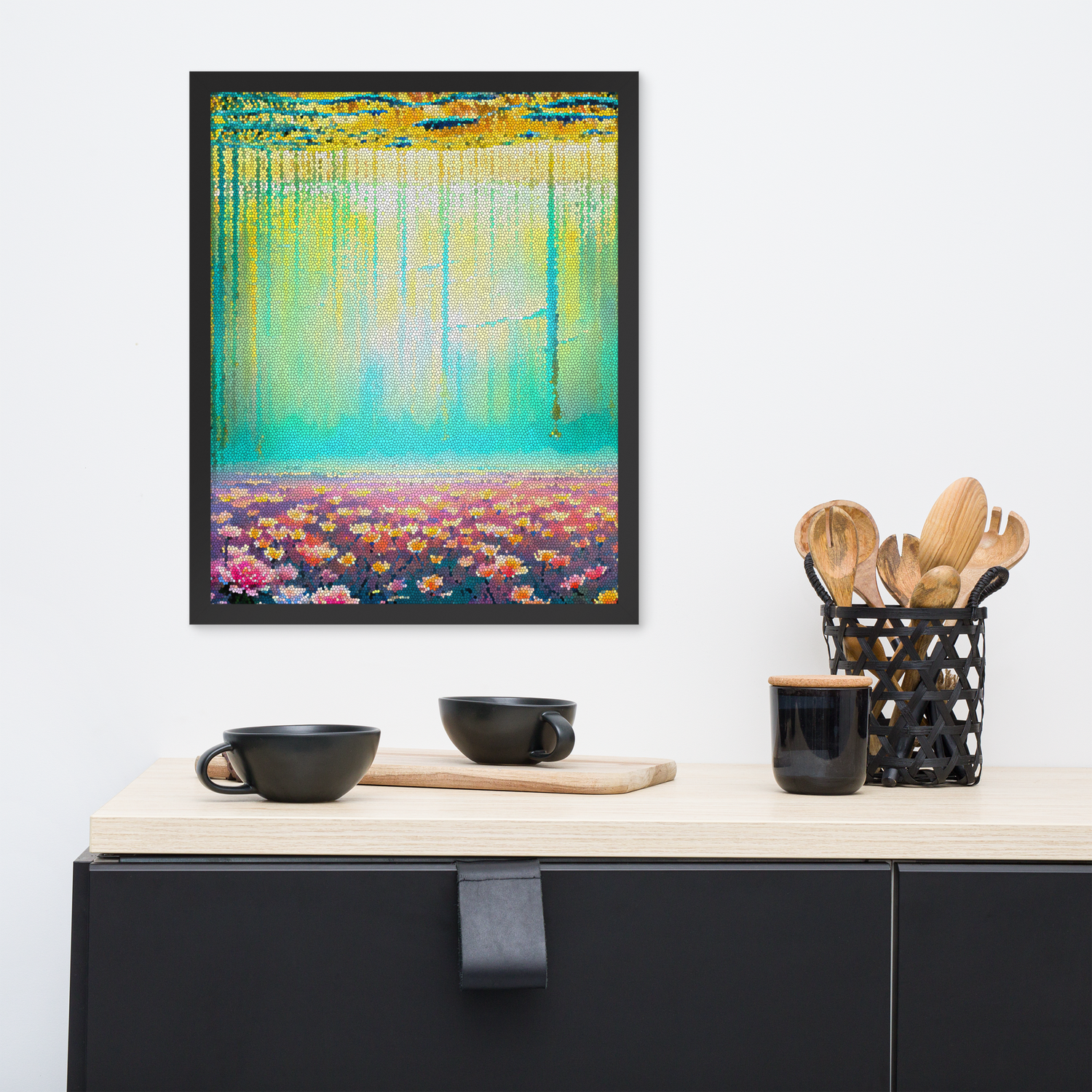 Framed Wall Art - Lily Pond