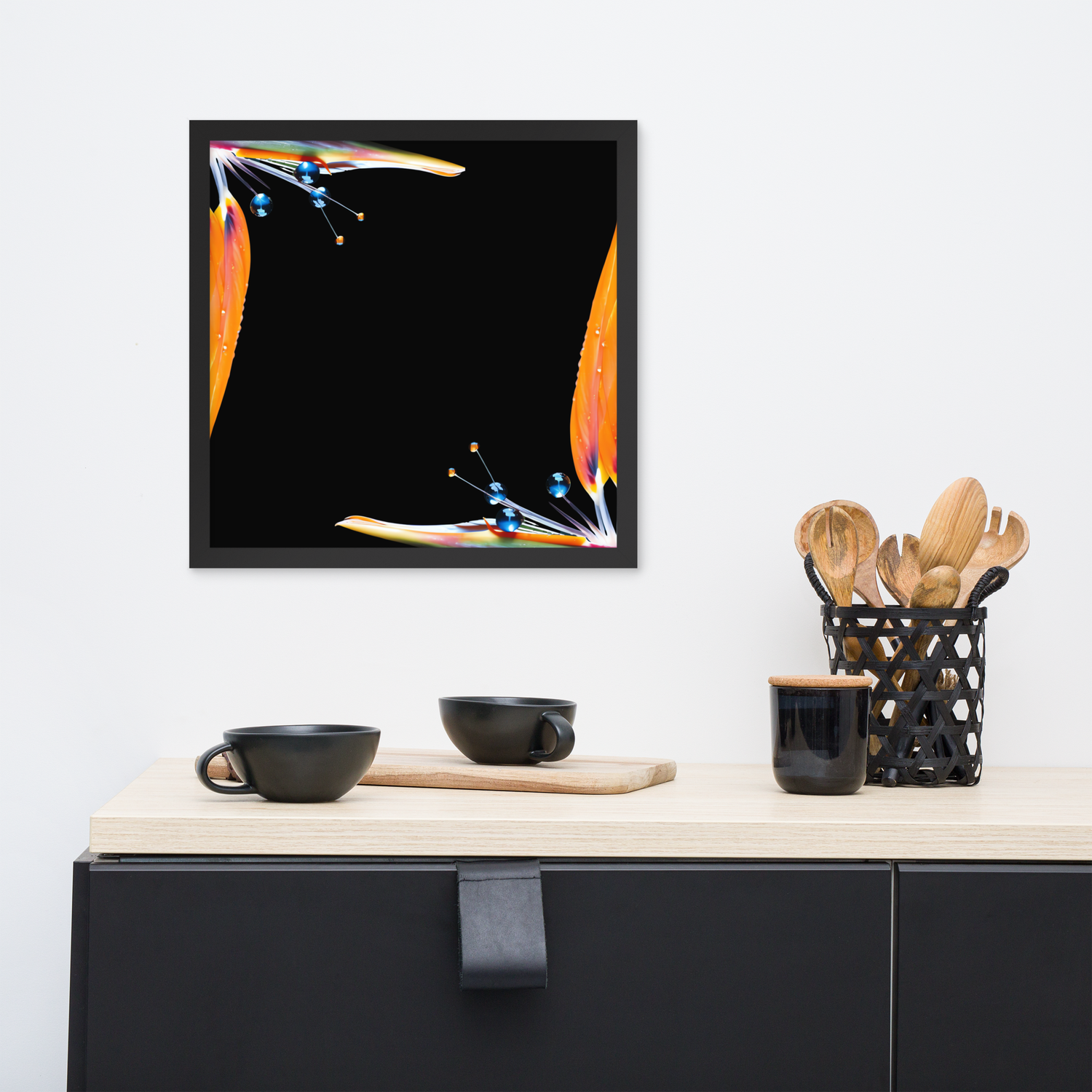 Framed Wall Art - Birds-Of-Paradise Flowers
