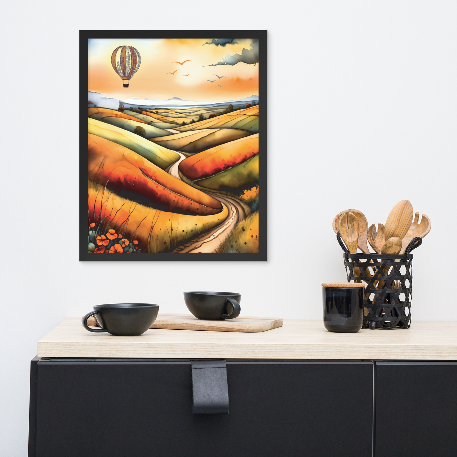 Framed Wall Art - Hidden Valley