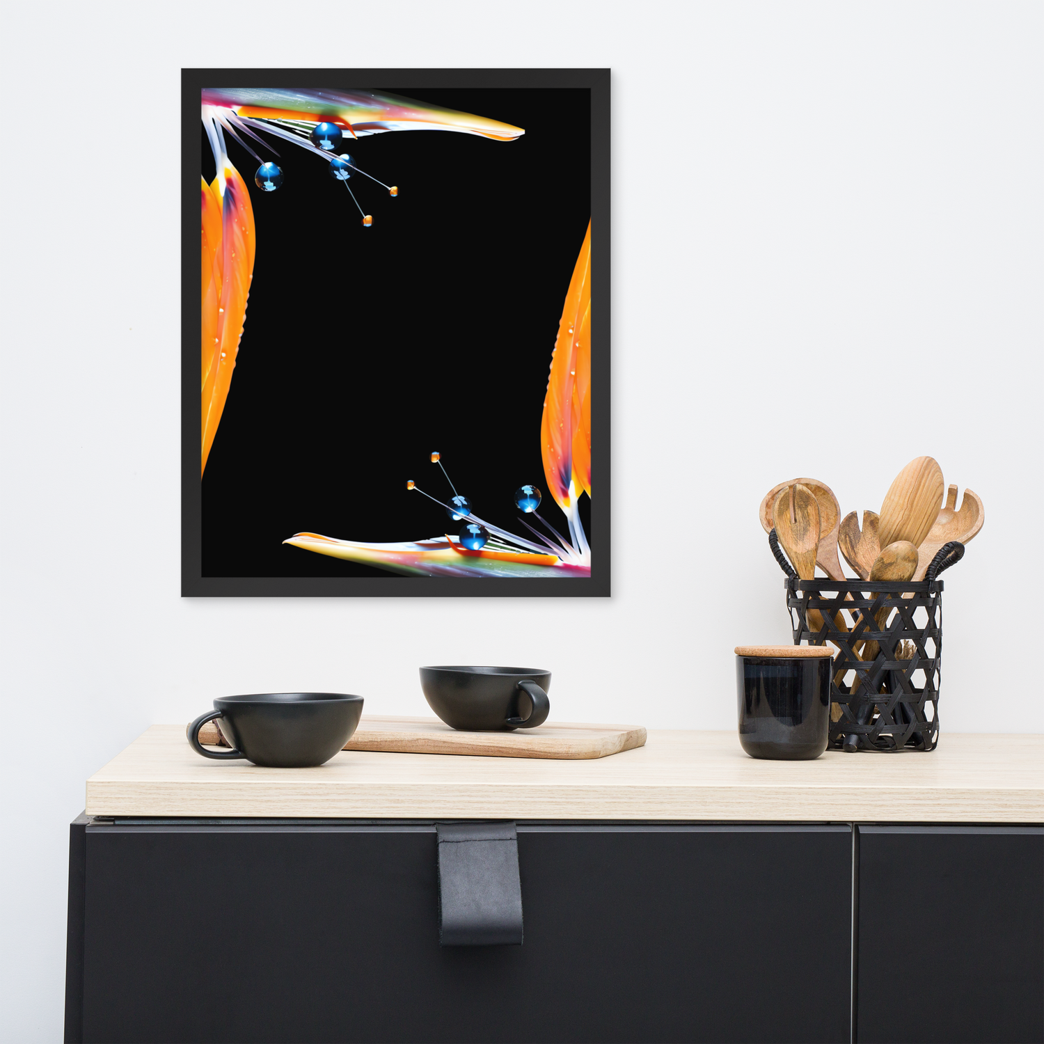 Framed Wall Art - Birds-Of-Paradise Flowers