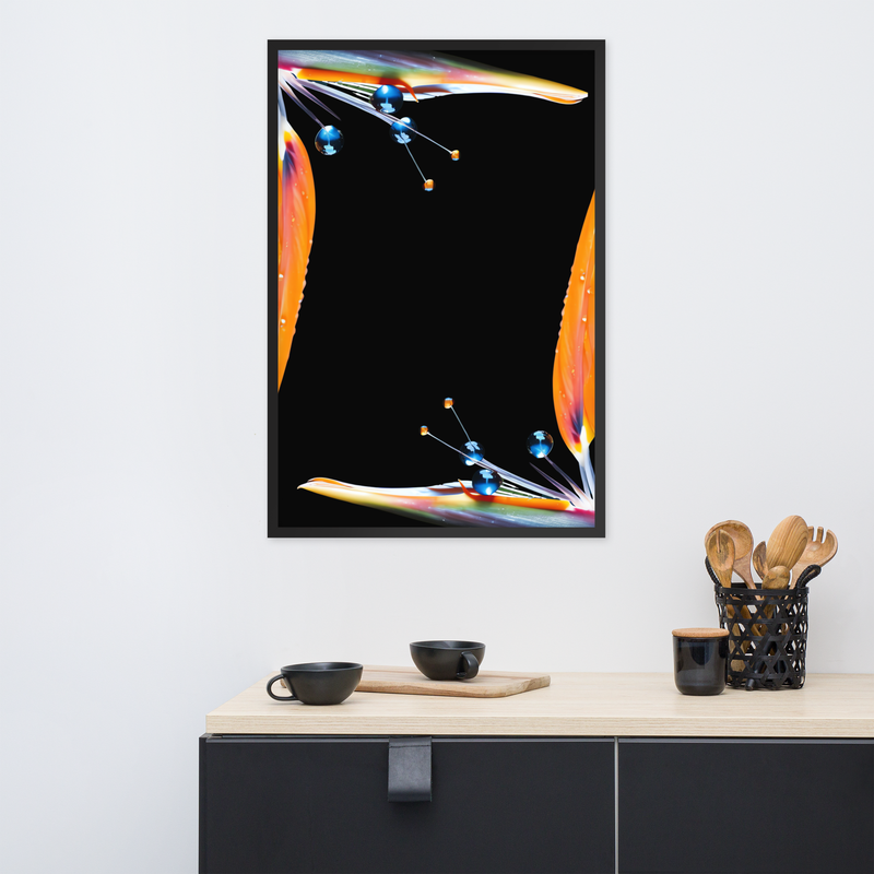 Framed Wall Art - Birds-Of-Paradise Flowers