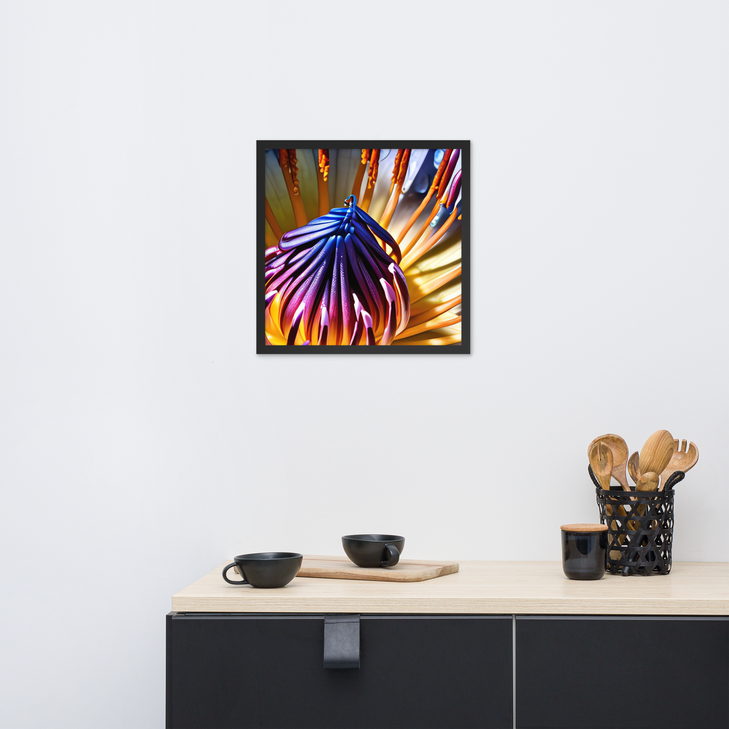 Framed Wall Art - Water Lily