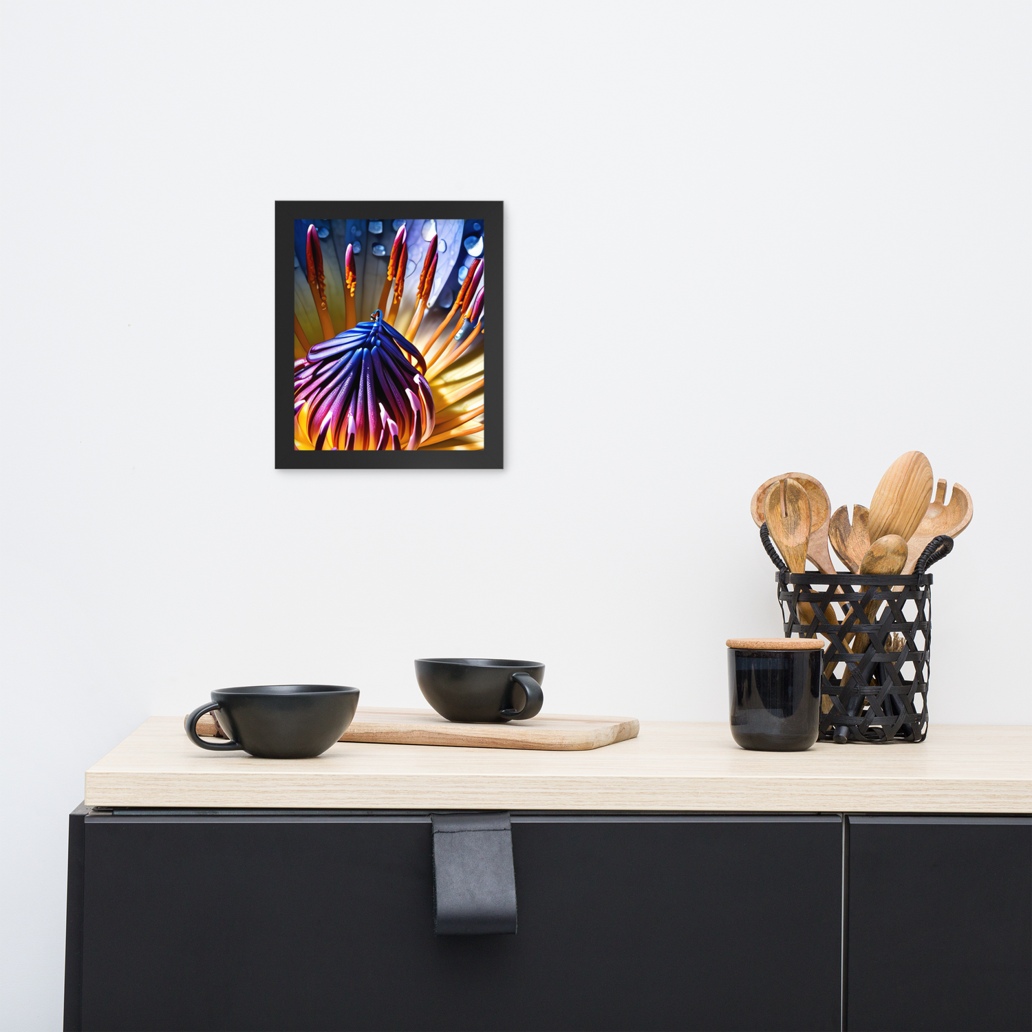 Framed Wall Art - Water Lily