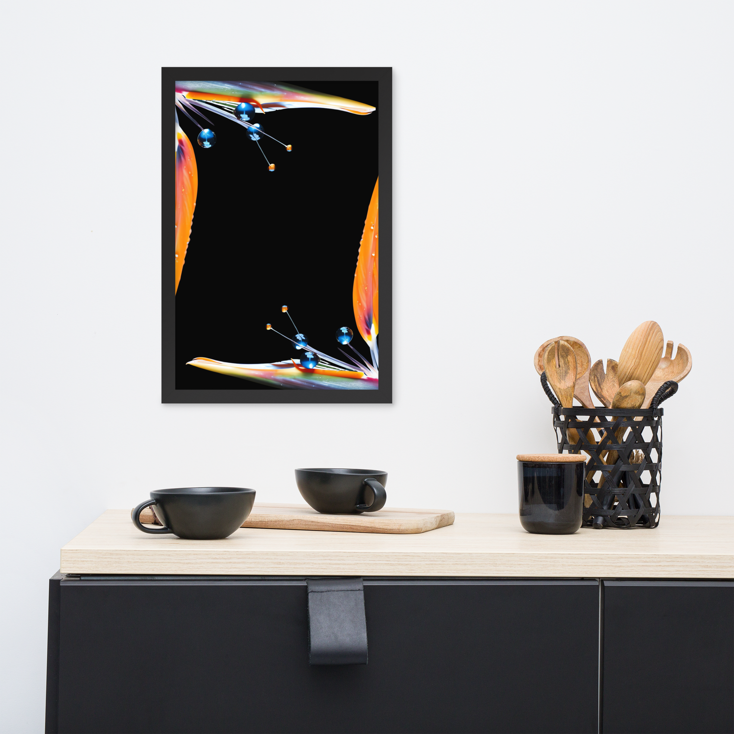 Framed Wall Art - Birds-Of-Paradise Flowers