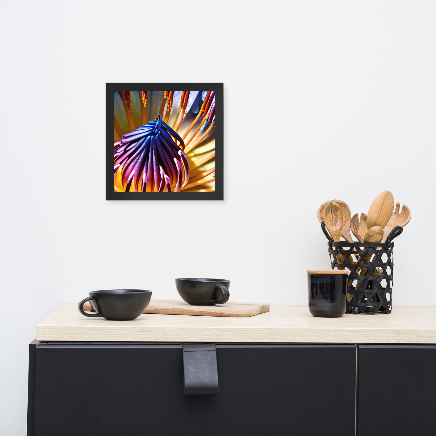 Framed Wall Art - Water Lily