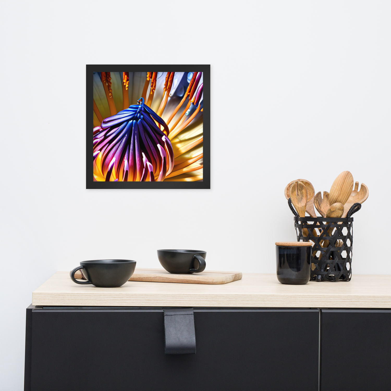 Framed Wall Art - Water Lily