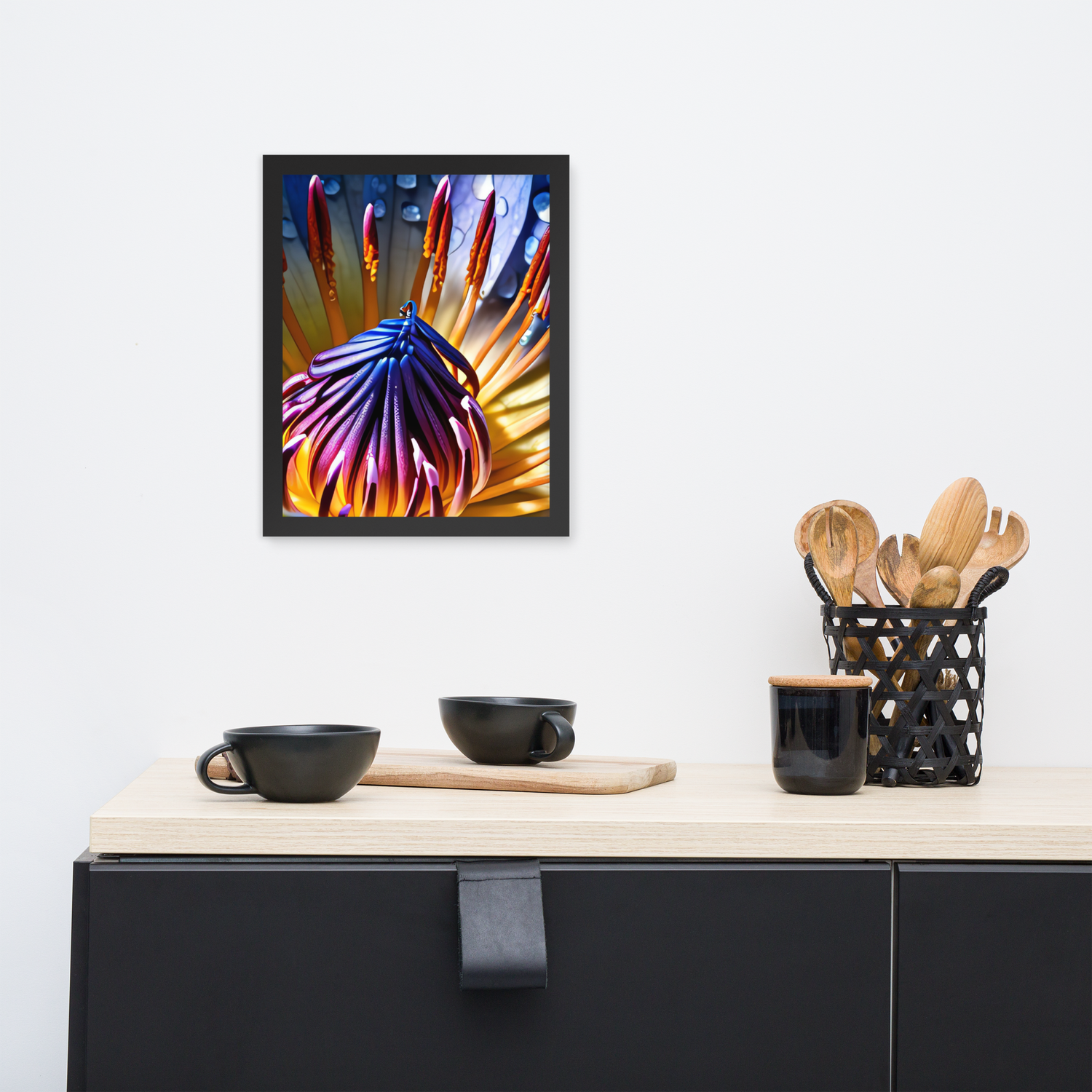 Framed Wall Art - Water Lily