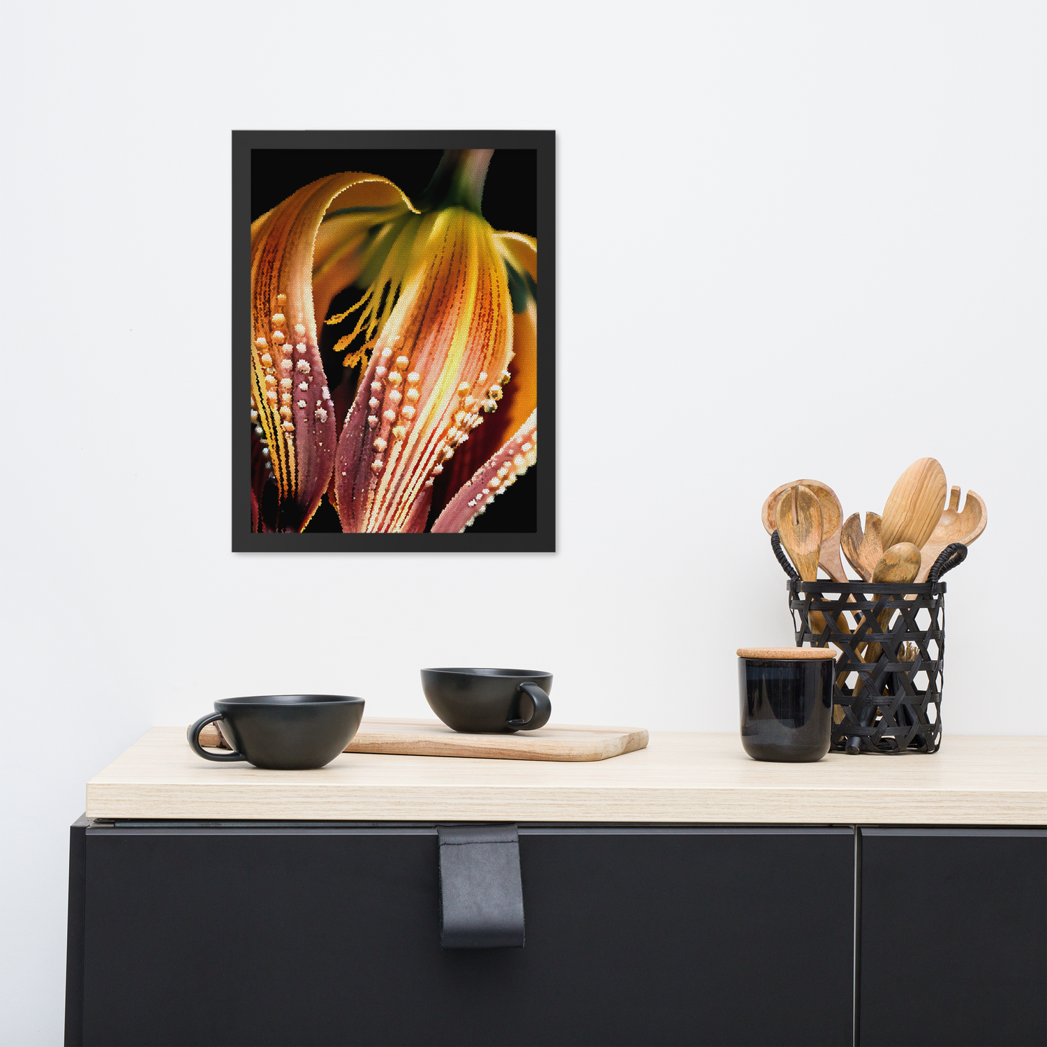 Framed Wall Art - Lily Meleagris