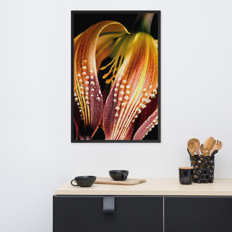 Framed Wall Art - Lily Meleagris
