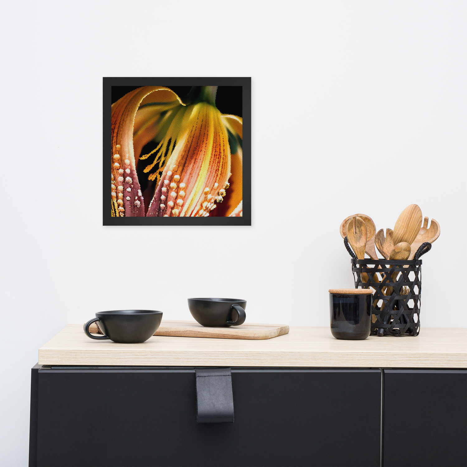 Framed Wall Art - Lily Meleagris
