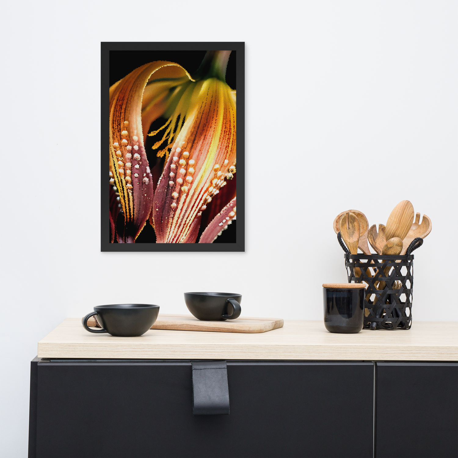 Framed Wall Art - Lily Meleagris