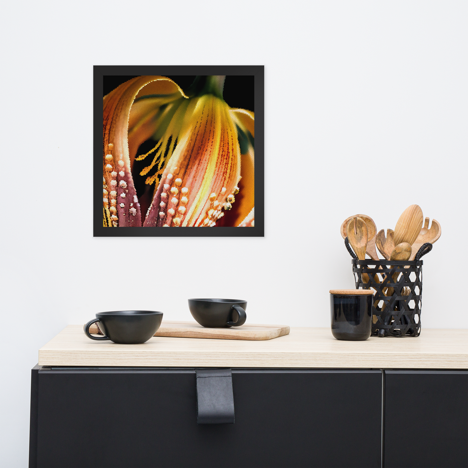Framed Wall Art - Lily Meleagris