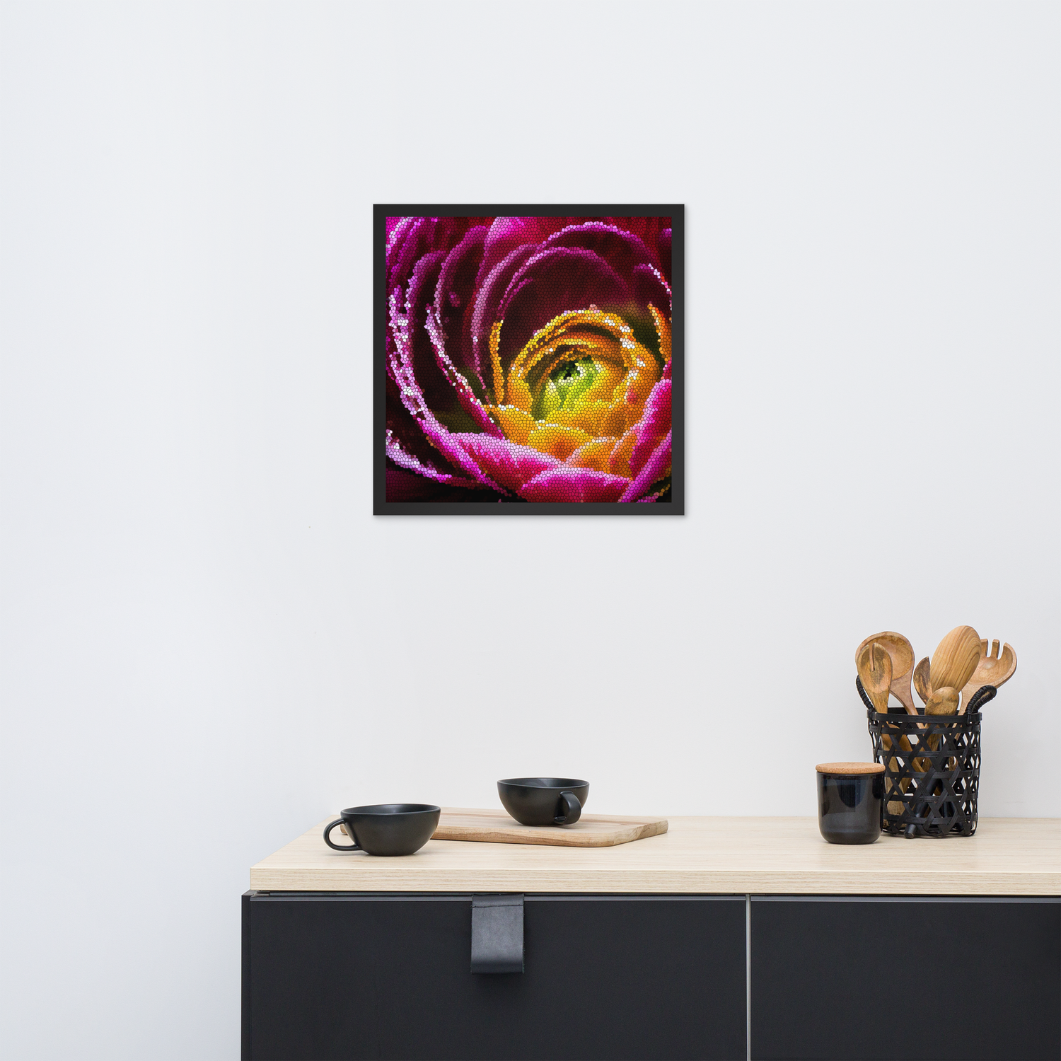 Framed Wall Art - Pearly Peony