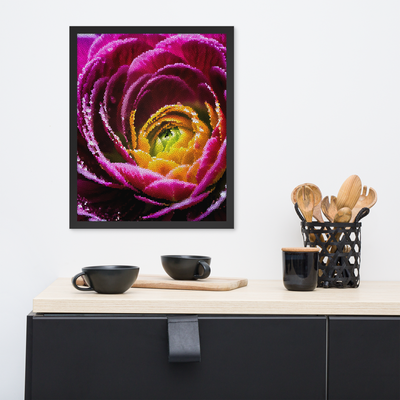 Framed Wall Art - Pearly Peony