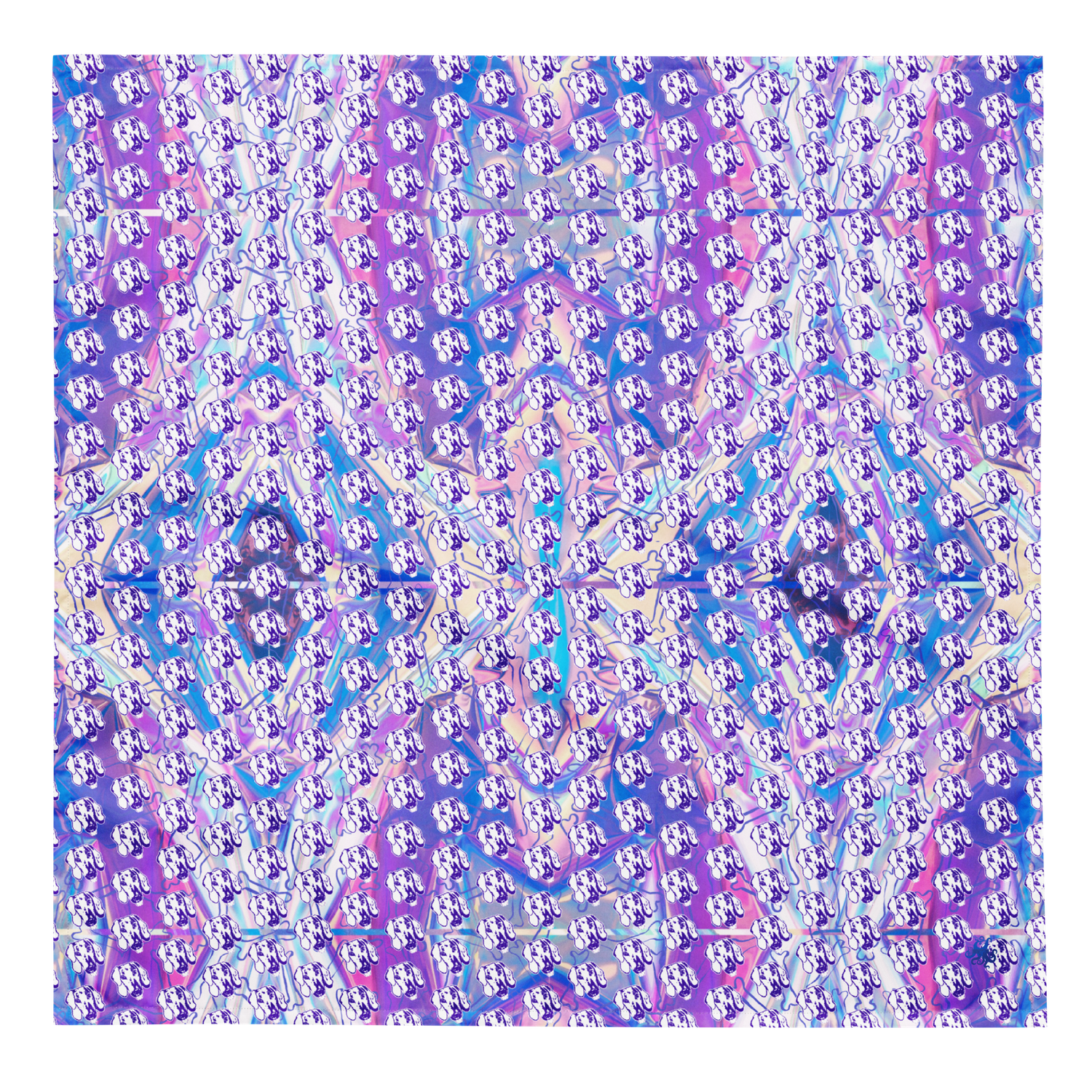 Scarf | Bandana - Dachshund - Hypnotic