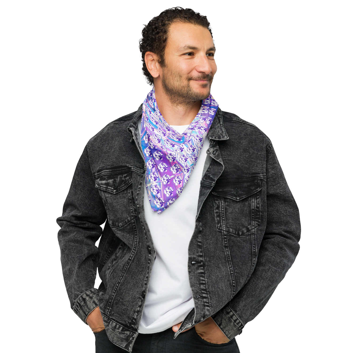 Scarf | Bandana - Dachshund - Hypnotic