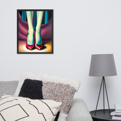 Framed Wall Art - Standing Whimsy