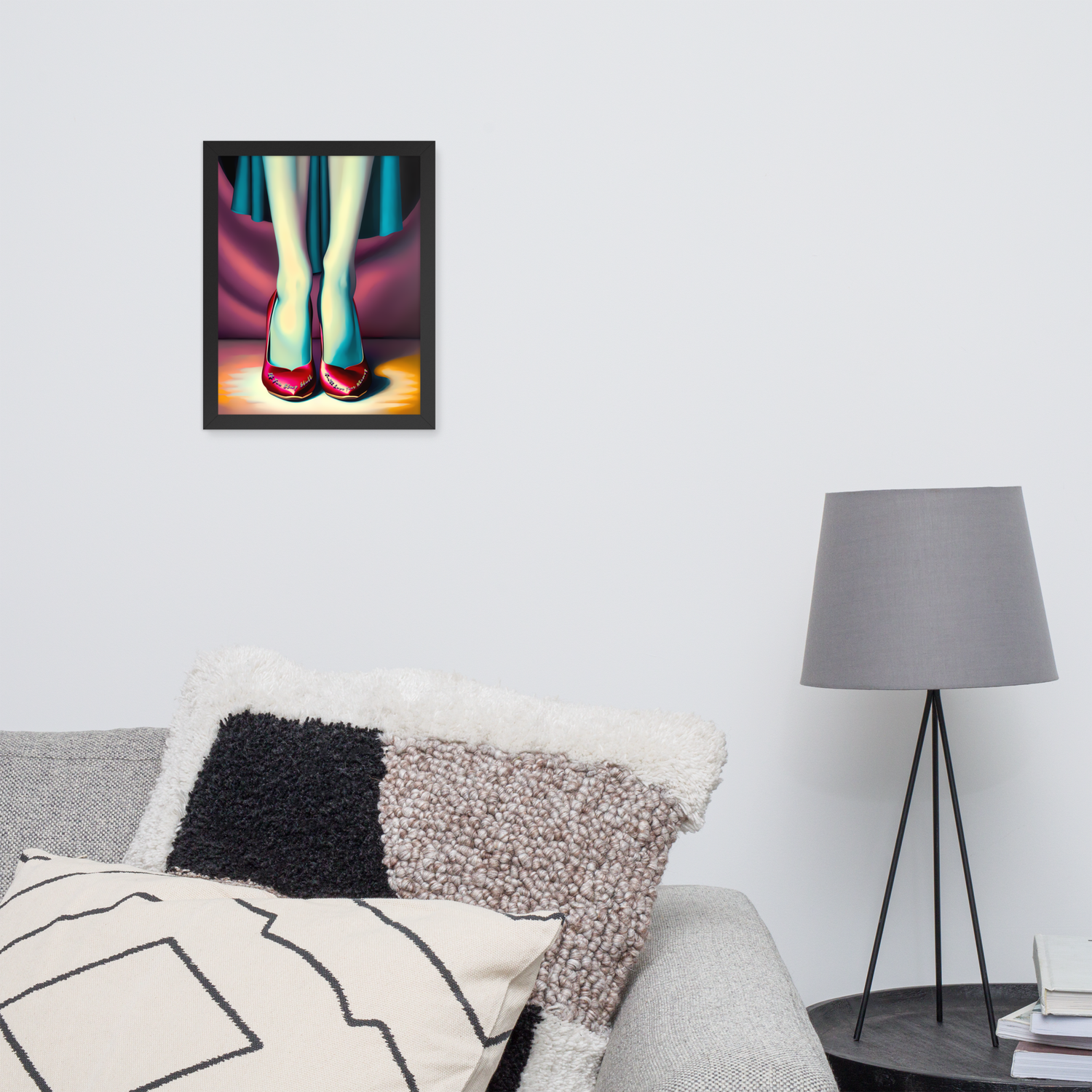 Framed Wall Art - Standing Whimsy