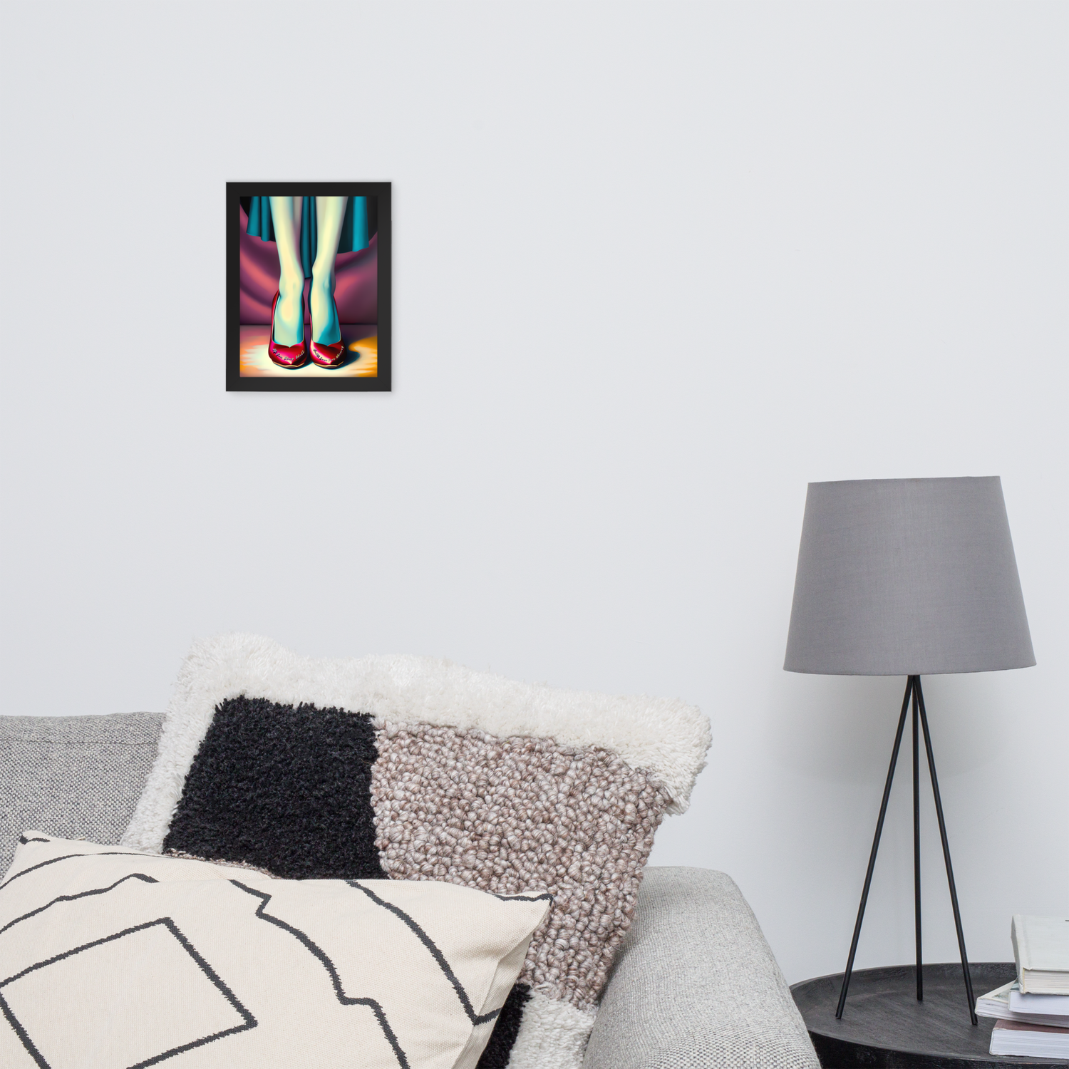 Framed Wall Art - Standing Whimsy