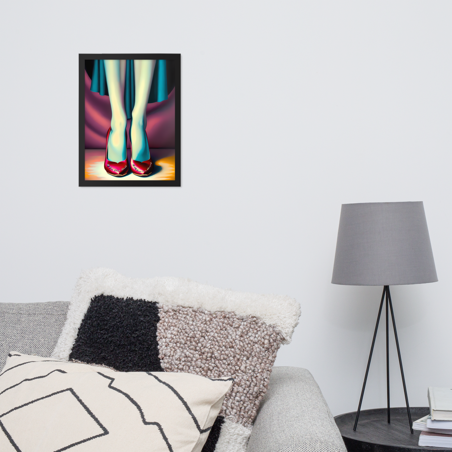 Framed Wall Art - Standing Whimsy