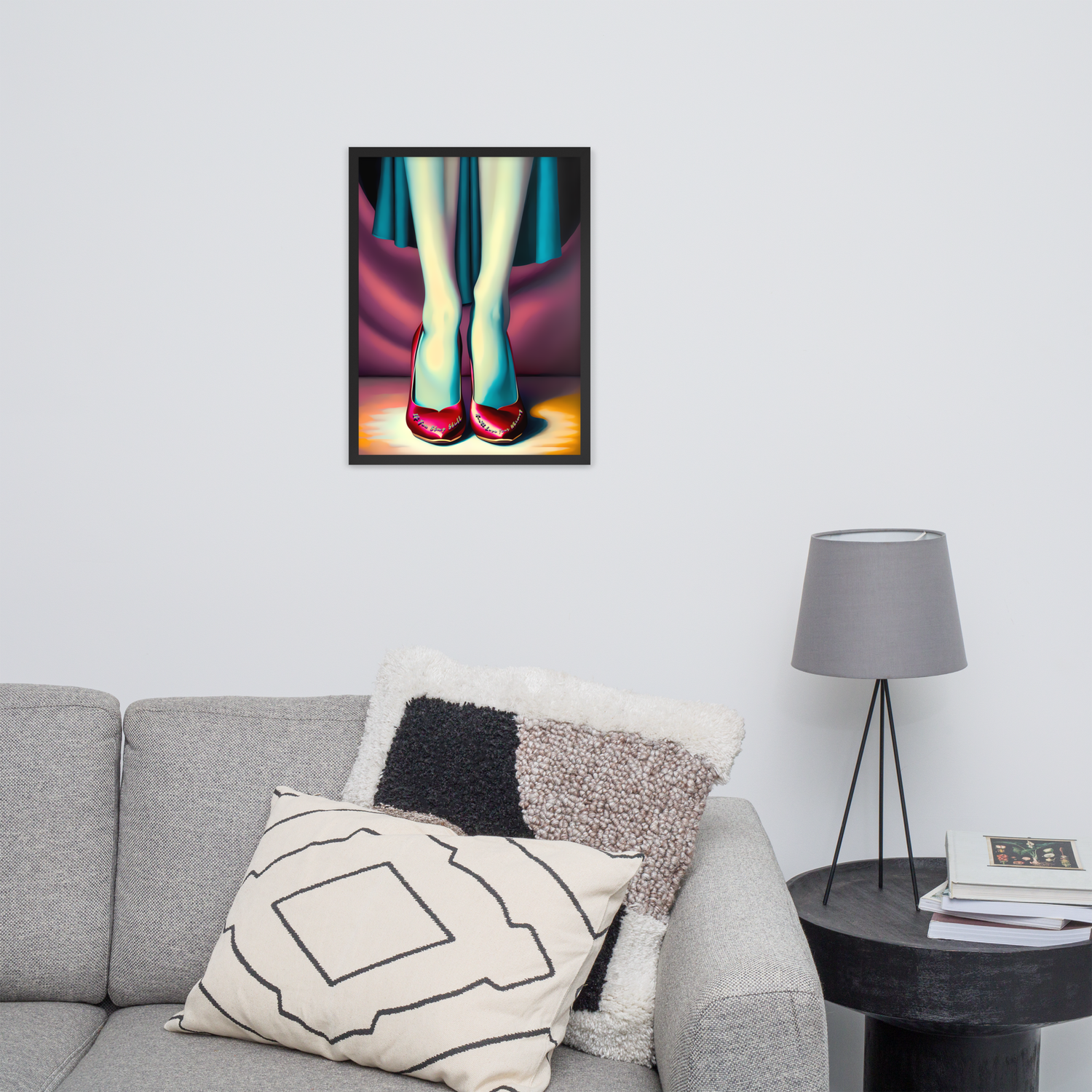 Framed Wall Art - Standing Whimsy