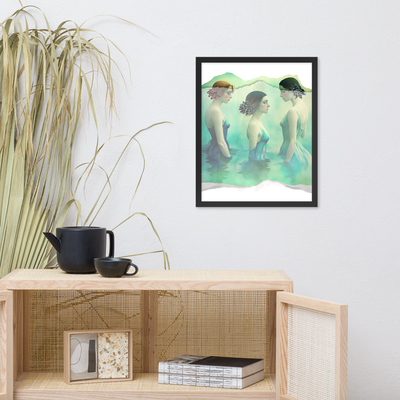 Framed Wall Art - Melting Manifestation