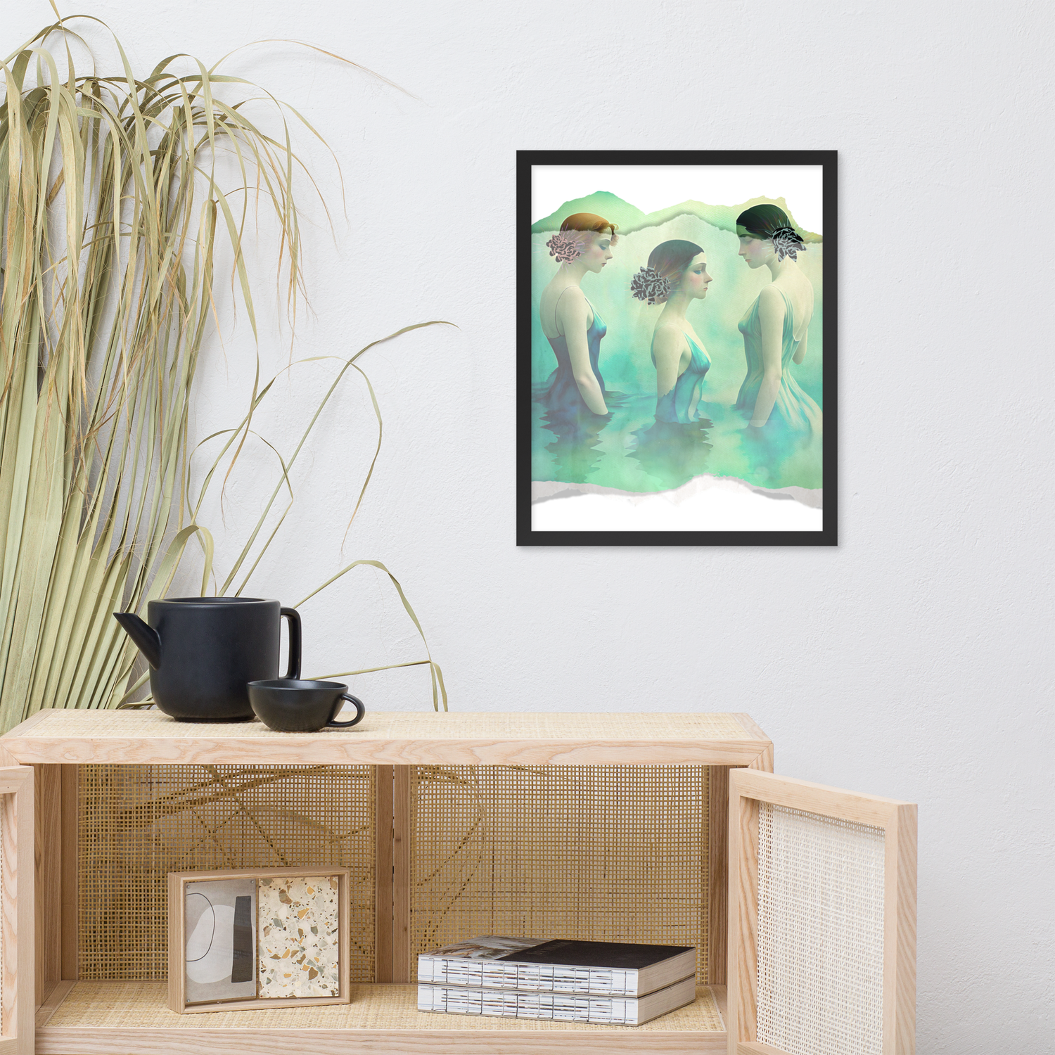 Framed Wall Art - Melting Manifestation