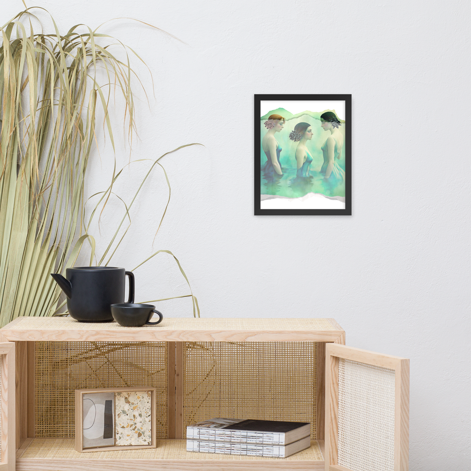 Framed Wall Art - Melting Manifestation