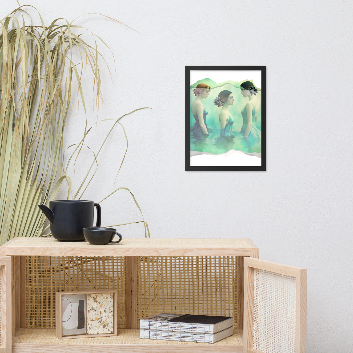 Framed Wall Art - Melting Manifestation