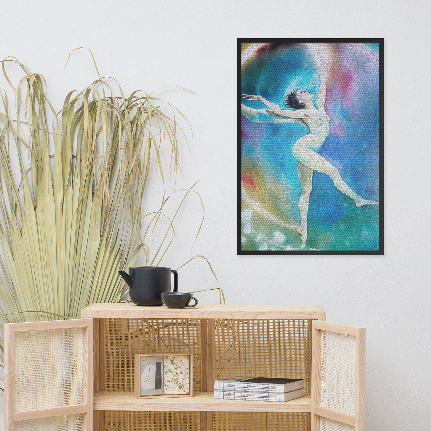 Framed Wall Art - Home Decor Design: Swirled Away Shame Empathetic Resonance