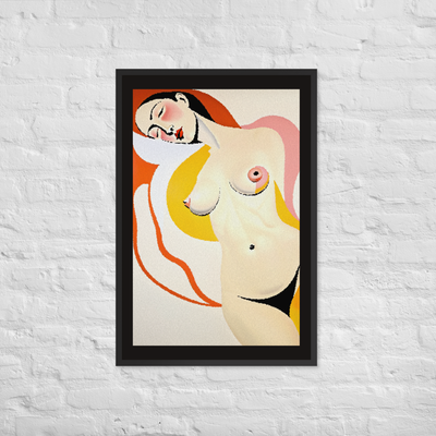 Framed Wall Art - Femininity Surrender