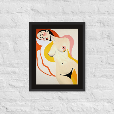 Framed Wall Art - Femininity Surrender