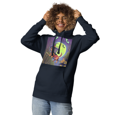 Unisex Hoodie - Dachshund Halloween: a Halloweenie!