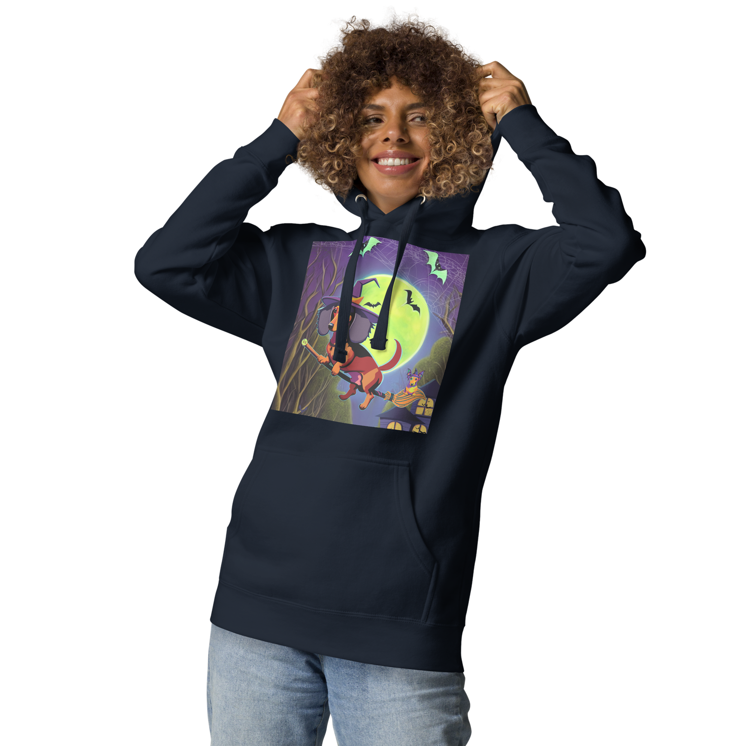 Unisex Hoodie - Dachshund Halloween: a Halloweenie!